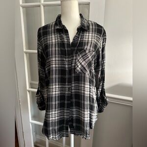 New Eddie Bower plaid shirt, size M
Madewell shirt, size M